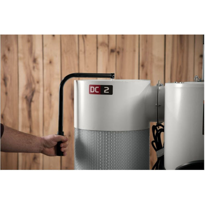 JET JCDC-2 Cyclone Dust Collector, 2-Micron Filter, 938 CFM, 2 HP, 1Ph 230V-717520 - AlpineTech Company