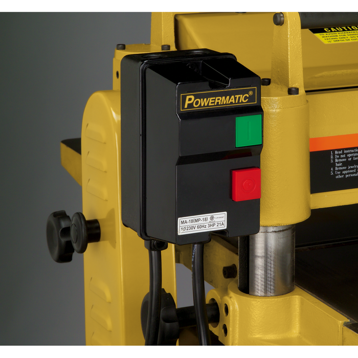 Powermatic 15HH, 15-Inch Planer, Helical Cutterhead, 3 HP, 1Ph 230V-PM9-1791213