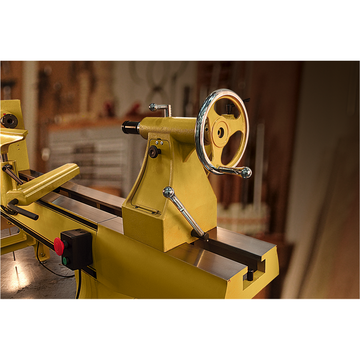 Powermatic 4224B, 24" x 42" EVS Woodworking Lathe with Lamp Kit, 3 HP, 1Ph 220V-PM9-1794224K