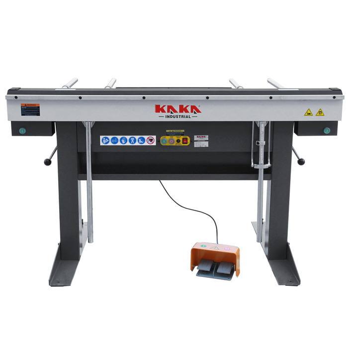 KAKA Industrial EB-6116 Manual Magnetic Sheet Metal Brake, 1-Phase 220V,16-Gauge Mild Steel Capacity, 220V-60HZ-1PH