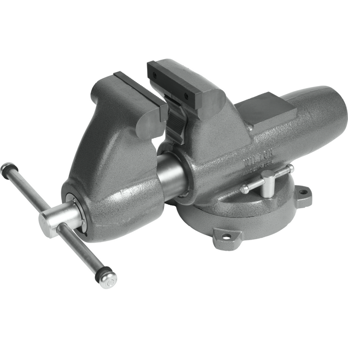 Wilton C-3 Pipe and Bench Vise, 6" Jaw Width, 9" Max Jaw Opening, 6-5/8" Throat Depth - 28828 - AlpineTech Company