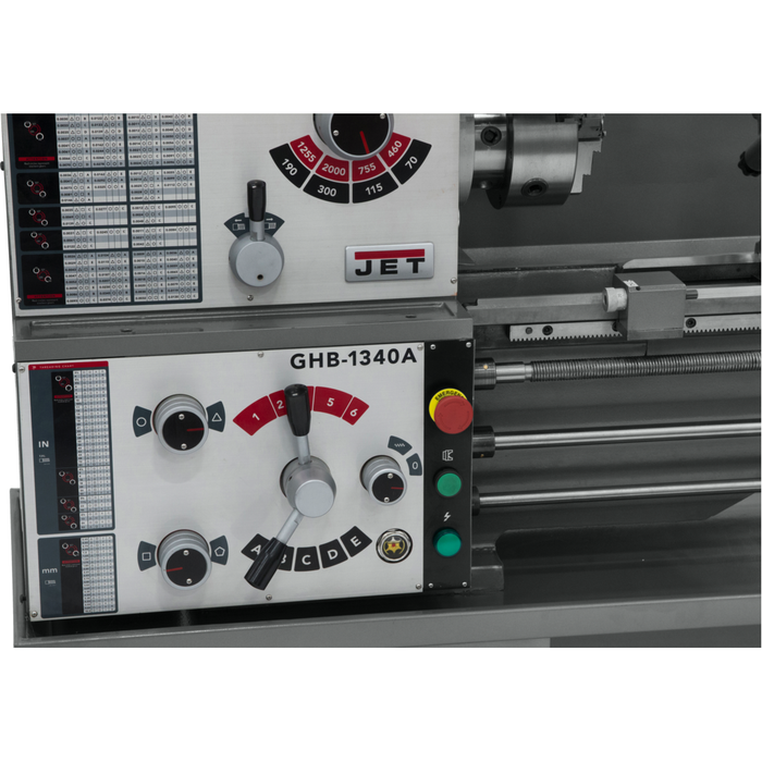 JET GHB-1340A, Gear Head Bench Lathe-JT9-321357A