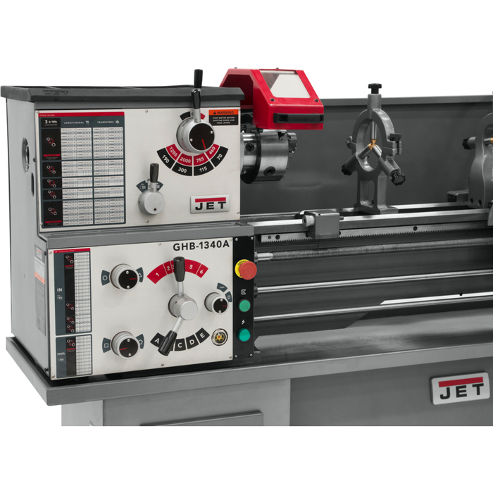 JET GHB-1340A, Gear Head Bench Lathe-JT9-321357A