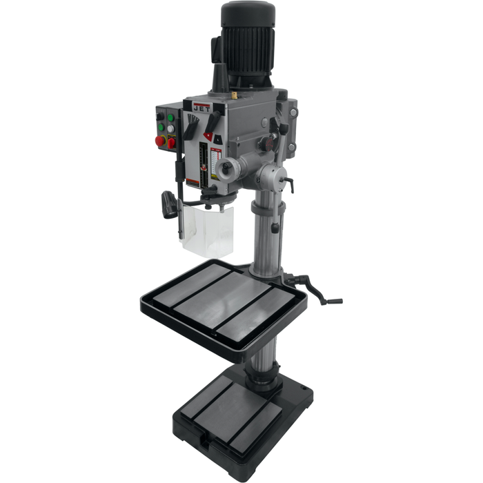 Jet GHD-20PFT, 20" Gear Head Tapping Drill Press With Power Down feed 230V, 3Ph-354026 - AlpineTech Company