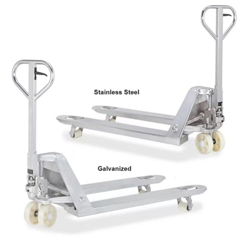 Majorlift - Stainless Steel Pallet Trucks, 5500 lbs Cap. 48″ x 27″ - MPT55SS