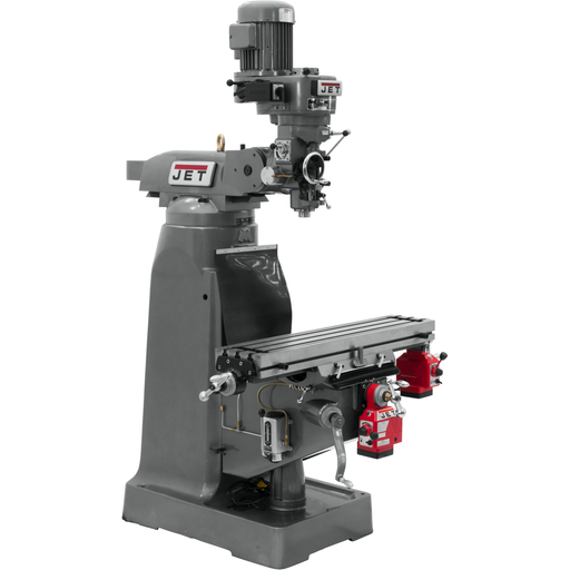 JET JTM-1 Mill With X and Y-Axis Powerfeeds-690097 - AlpineTech Company