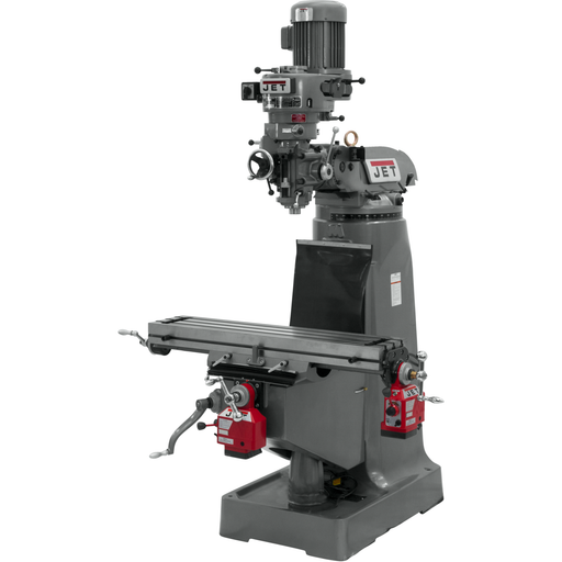 JET JTM-1 Mill With X and Y-Axis Powerfeeds-690097 - AlpineTech Company