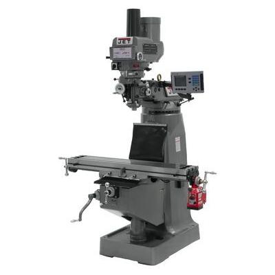 JET JTM-4VS Mill With ACU-RITE 203 DRO With X-Axis Powerfeed and Power Draw Bar-690125 - AlpineTech Company