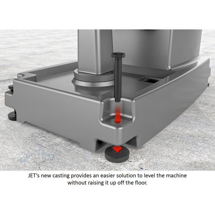 JET JTM-949EVS/230 Electronic Variable Speed Vertical Milling Machine 230V 3Ph-JT9-691500