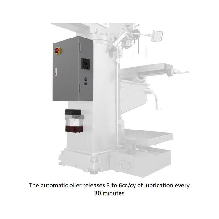JET JTM-949EVS/230 Electronic Variable Speed Vertical Milling Machine 230V 3Ph-JT9-691500