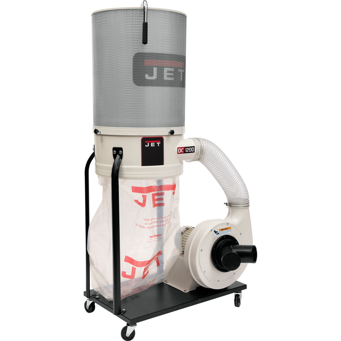 JET DC-1200VX-CK1 Dust Collector, 2-Micron Canister Filter, 2 HP, 1Ph 230V-710702K