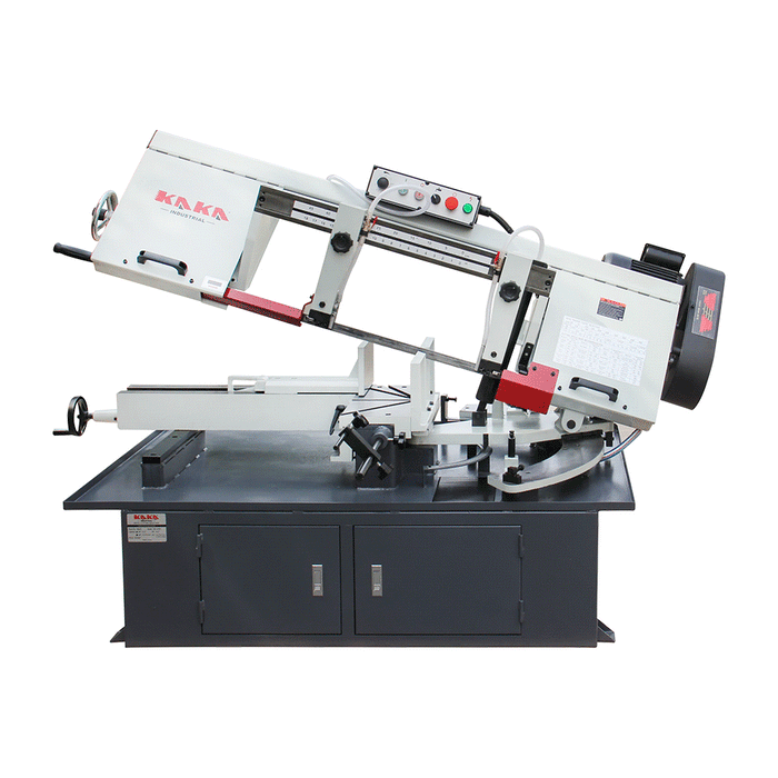 KAKA Industrial BS-1018T Dual Miter Metal Cutting Band Saw 10.2”x16.9”