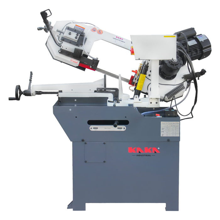 KAKA Industrial BS-108G Horizontal Metal Cutting Bandsaw, 10" x 7.9" , 60° Miter Angle, 1.5HP 115V