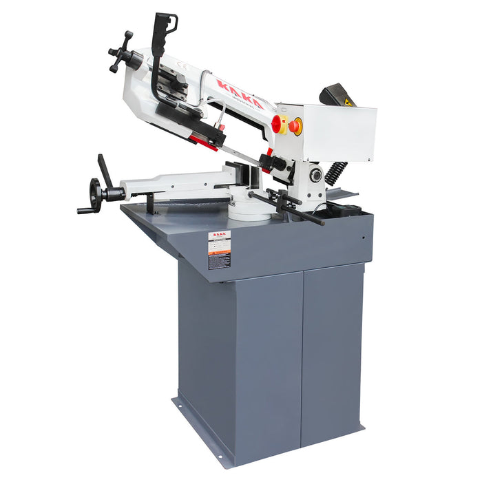 KAKA Industrial BS-75G Horizontal Bandsaw 7.8"x4.7" Metal Cutting Band Saw, 115V-60HZ-1PH