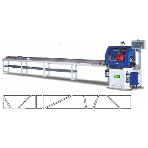 Castaly Auto Programable 8 FT 20" Adjustable Miter Cut-Off Saw - CS-20RL45AAT-8 - AlpineTech Company