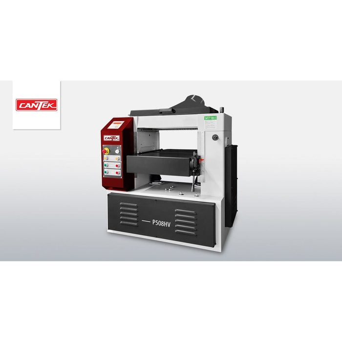 CANTEK | 20" Heavy Duty Planer, 7.5HP - Spiral Cutterhead P508HV