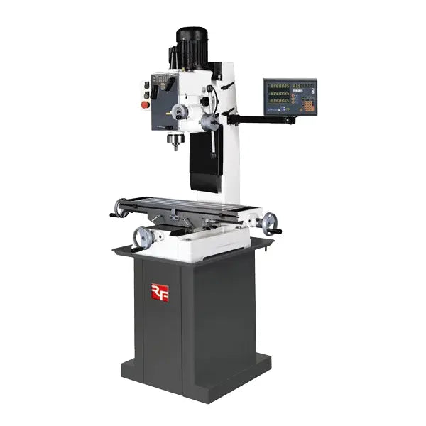 Birmingham Machine Tools Rong Fu Gear Head Bench Type Milling Drilling Machine, 3P, 220V - RF-45