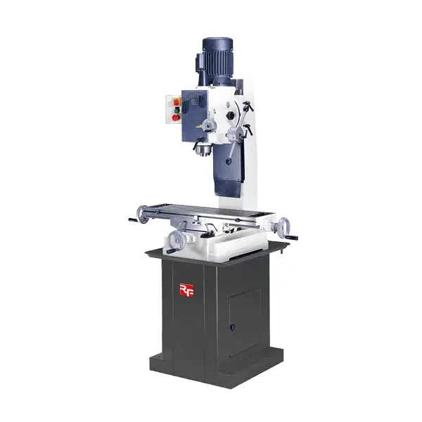 Birmingham Machine Tools Rong Fu Gear Head Bench Type Milling Drilling Machine, 3P, 220V - RF-45