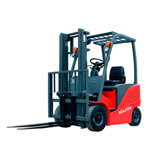 Majorlift - 4 Wheel 5500 lbs Electric Lithium Forklift, 189″ Lift - M30Li