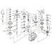 Jet GHD-20PFT, 20" Gear Head Tapping Drill Press With Power Down feed 230V, 3Ph-354026 - AlpineTech Company