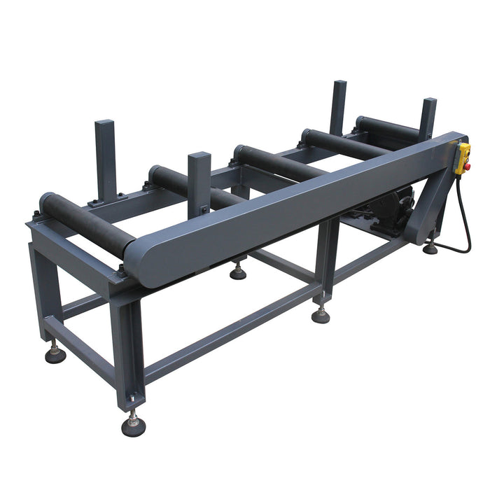 KAKA Industrial RB-460E Motorized Feeding Roller Conveyor Table 4,400 lbs Capacity (220V 3 Phase)