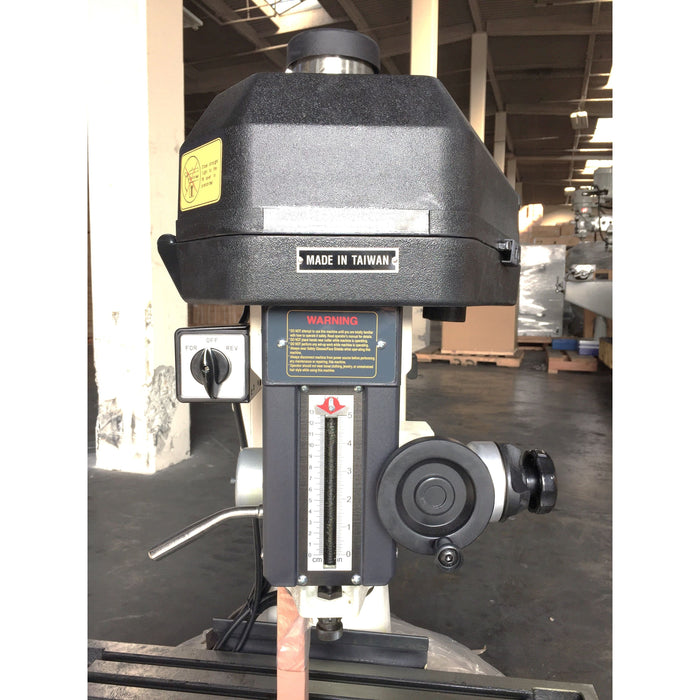 Birmingham Machine Tools Rong Fu Gear Head Bench Type Milling Drilling Machine, 3P, 220V - RF-45