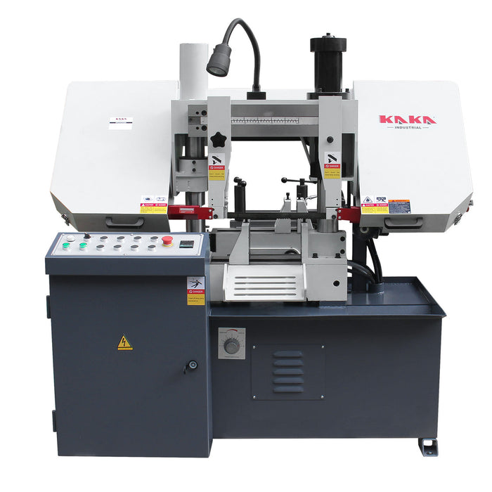 KAKA Industrial TBK-11B Double Column Band Saw, ax cutting capacity 11 inch with 220V 3PH motor