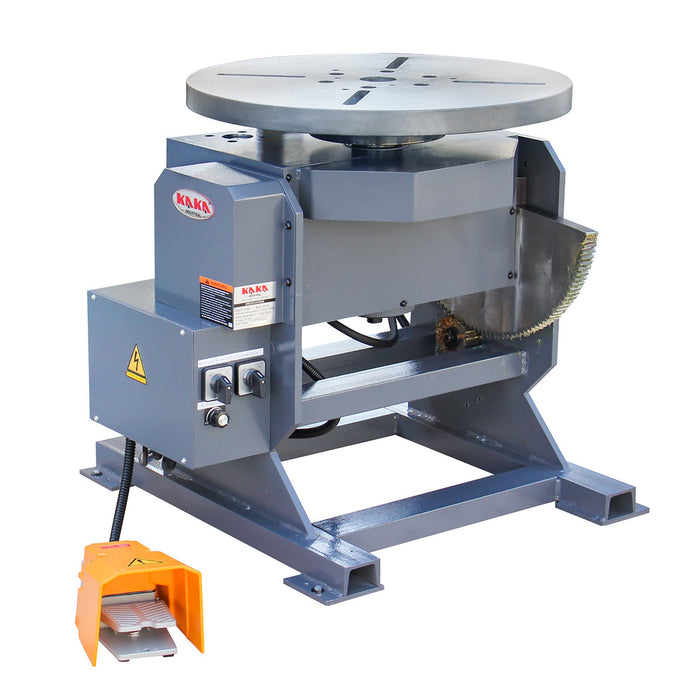 Kaka industrial WP-500 Welding Positioner 1102lb Tilt angle -45°-90º Rotation, 110V-60HZ-1PH
