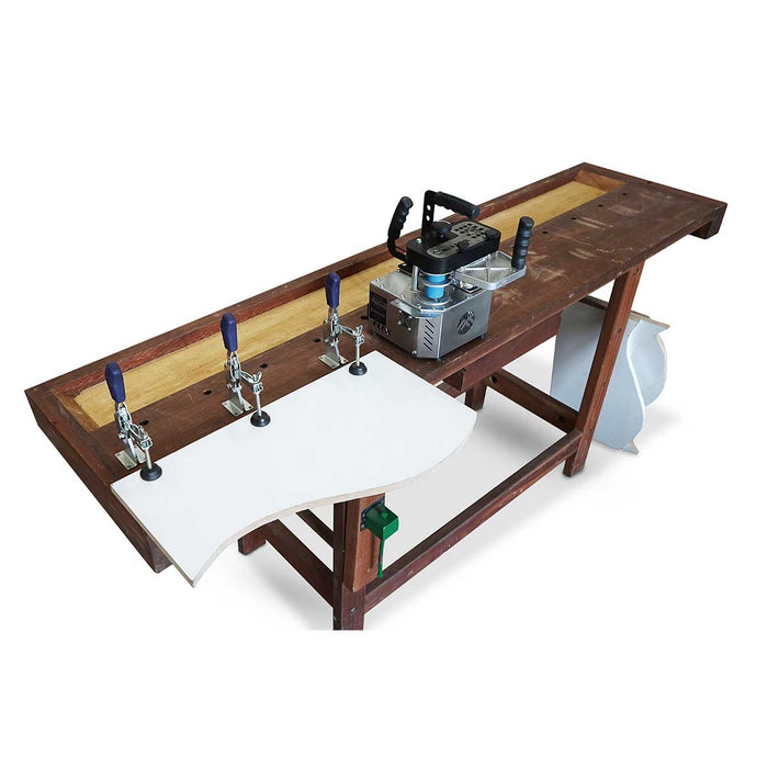 Maksiwa PORTABLE EDGEBANDER - 1 PHASE MANUAL FLEX + TABLE - CBC.FLEX